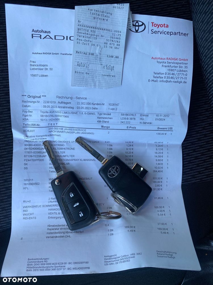 Toyota Avensis 1.8 Active - 9