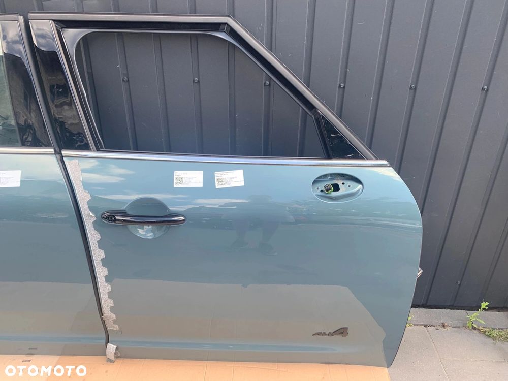 DRZWI PRAWA STRONA PRZÓD TYŁ MINI COUNTRYMAN F60 C4L SAGE GRUN - 2