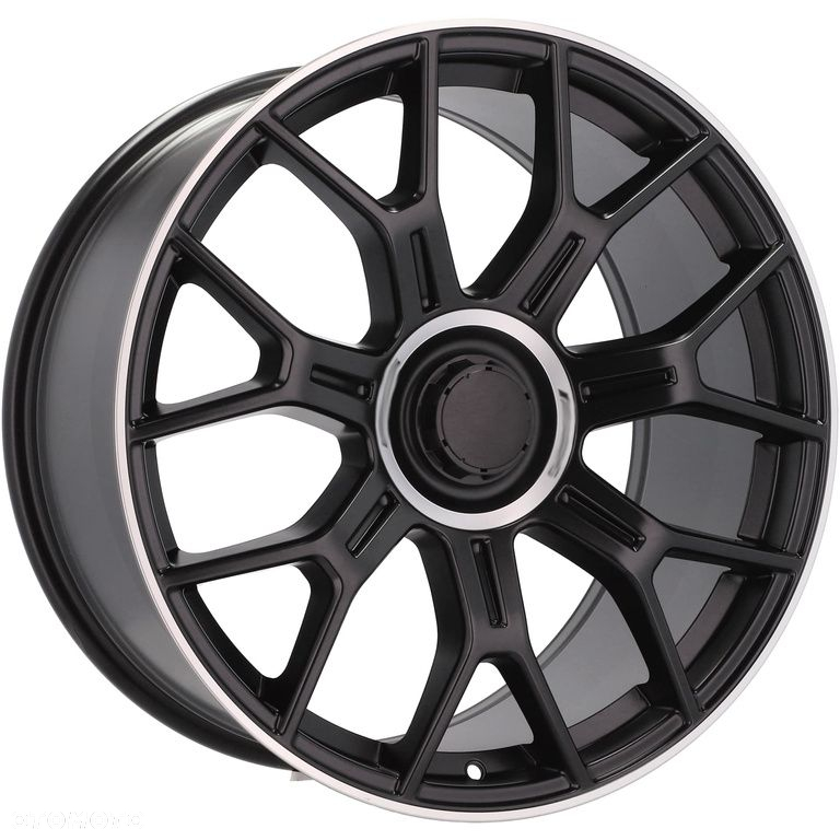4x Felgi 21 5x112 m.in. do MERCEDES GLC AMG SUV X253 Coupe C253 Czarne - Y1188 (YF7071) - 3