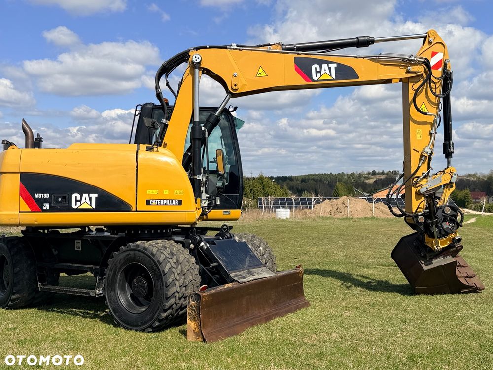 Caterpillar Koparka kołowa CAT 313D głowica ENGCON 313 Klimatyzacja szybkozłącze hydr Dodatkowe wyjścia liniowe Centr smar Pompa paliwa Komatsu PC130-11 PC138US-11JCB 131X / 140XVolvo EC140E Hitachi ZX130-7 ZX135US-Hyundai HX130 LCR - 31