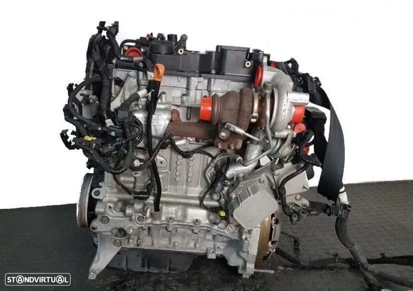 Motor Citroen Berlingo 2015 1.6Hdi Ref: 9H06 - 1