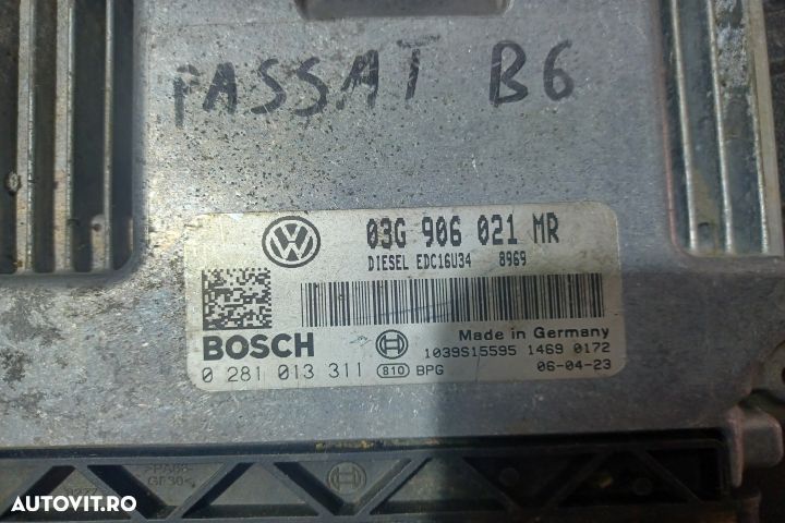 Calculator motor ECU 03G906021MR 0281013311 - 2.0  BMP 03G906021MR 02 - 3