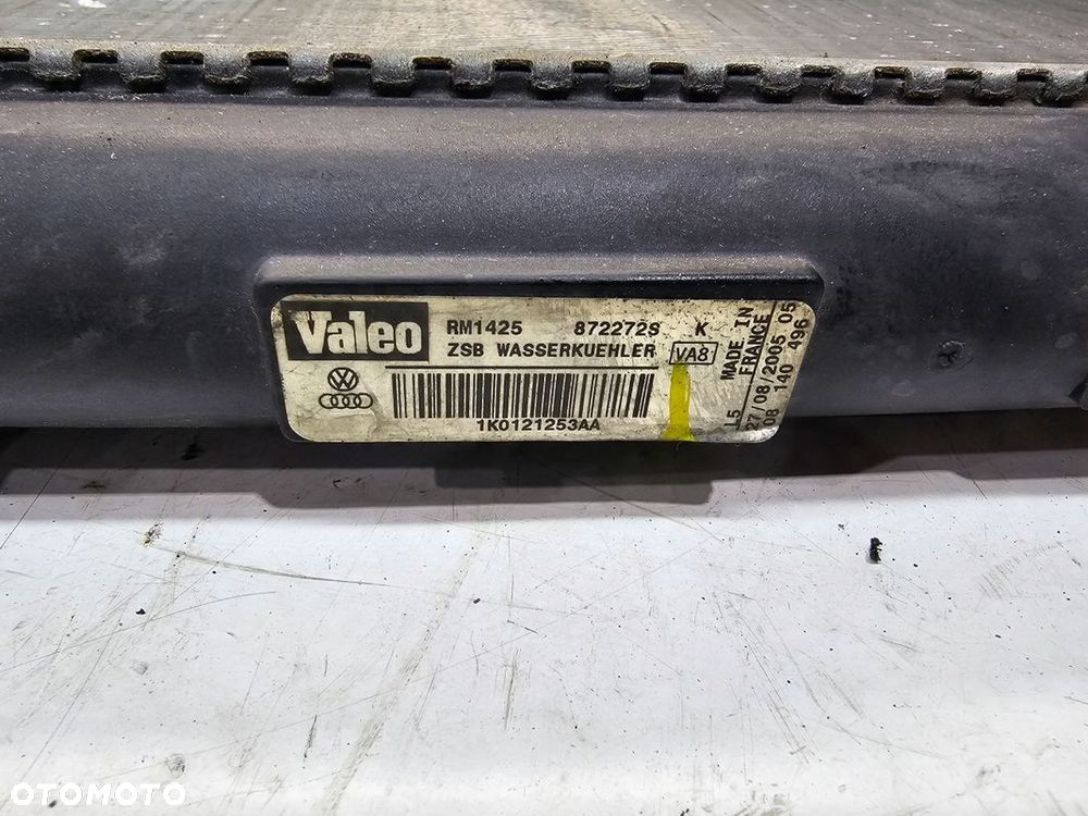 CHŁODNICA WODY AUDI A3 VW SEAT SKODA 1K0121253AA - 5