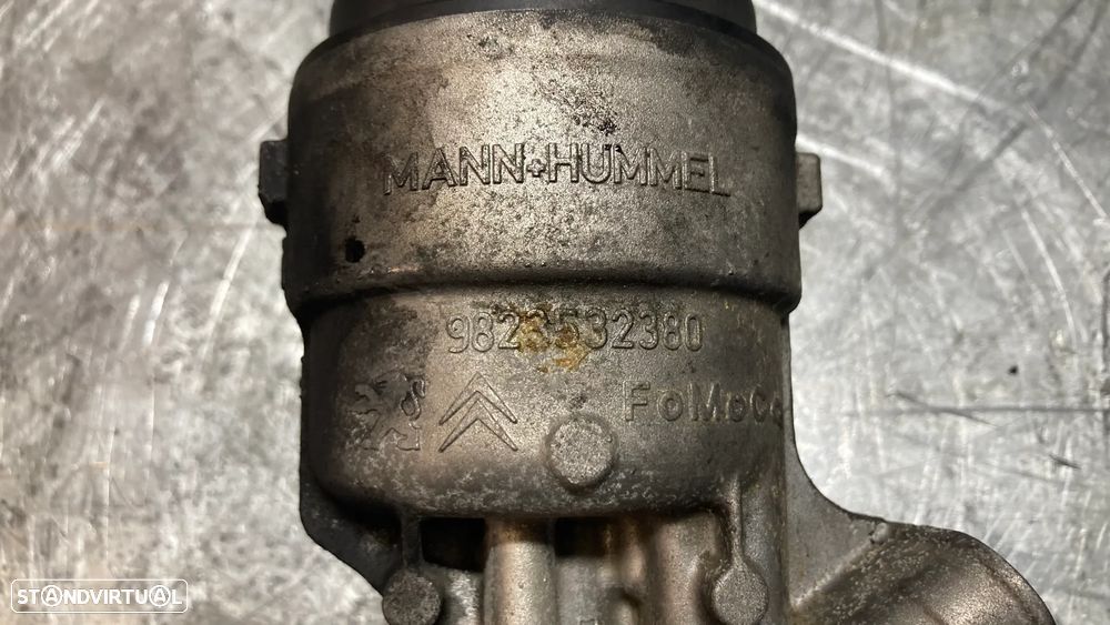 COPO / SUPORTE DO FILTRO DE OLEO PEUGEOT / CITROEN / FORD 1.5HDI 1.5TDCI 9823532380 - 4