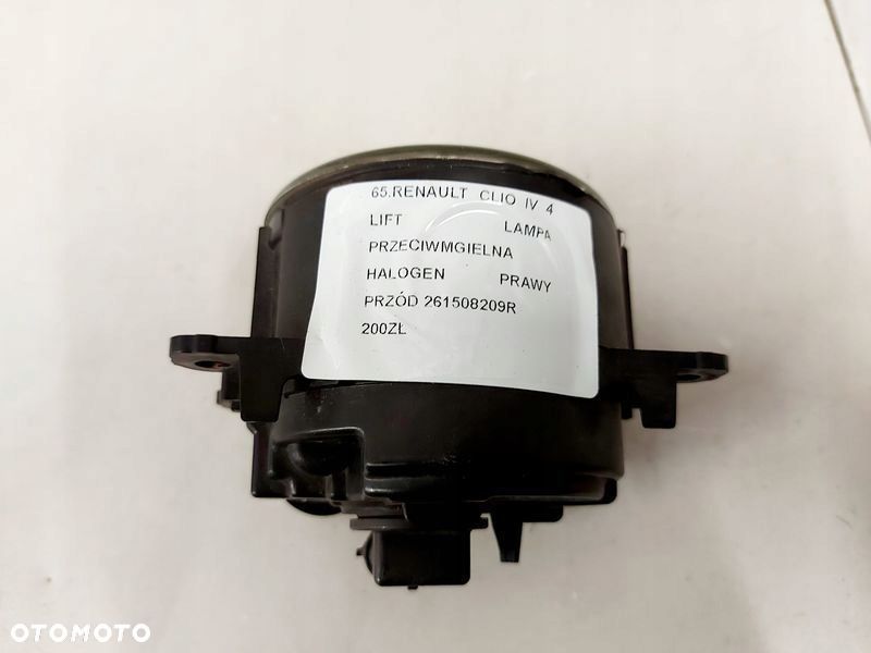 clio 4 iv lift lampa przeciwmgielna prawa przednia halogen prawy przód - 3