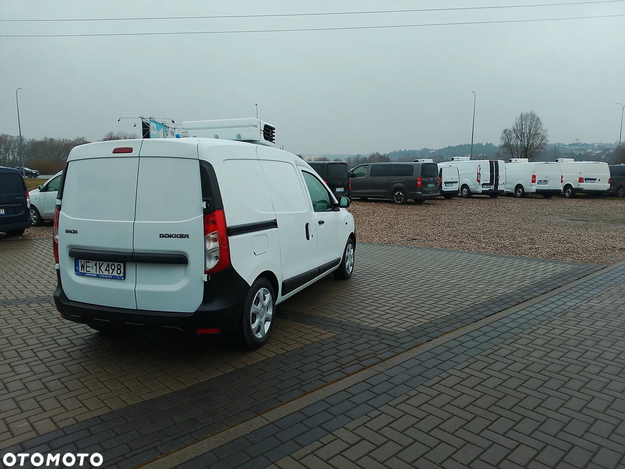 Dacia Dokker L2 Maxi Nowa Izoterma Chłodnia Mroźnia Grzanie 2xdrzwi boczne Carrier 220V PL - 5