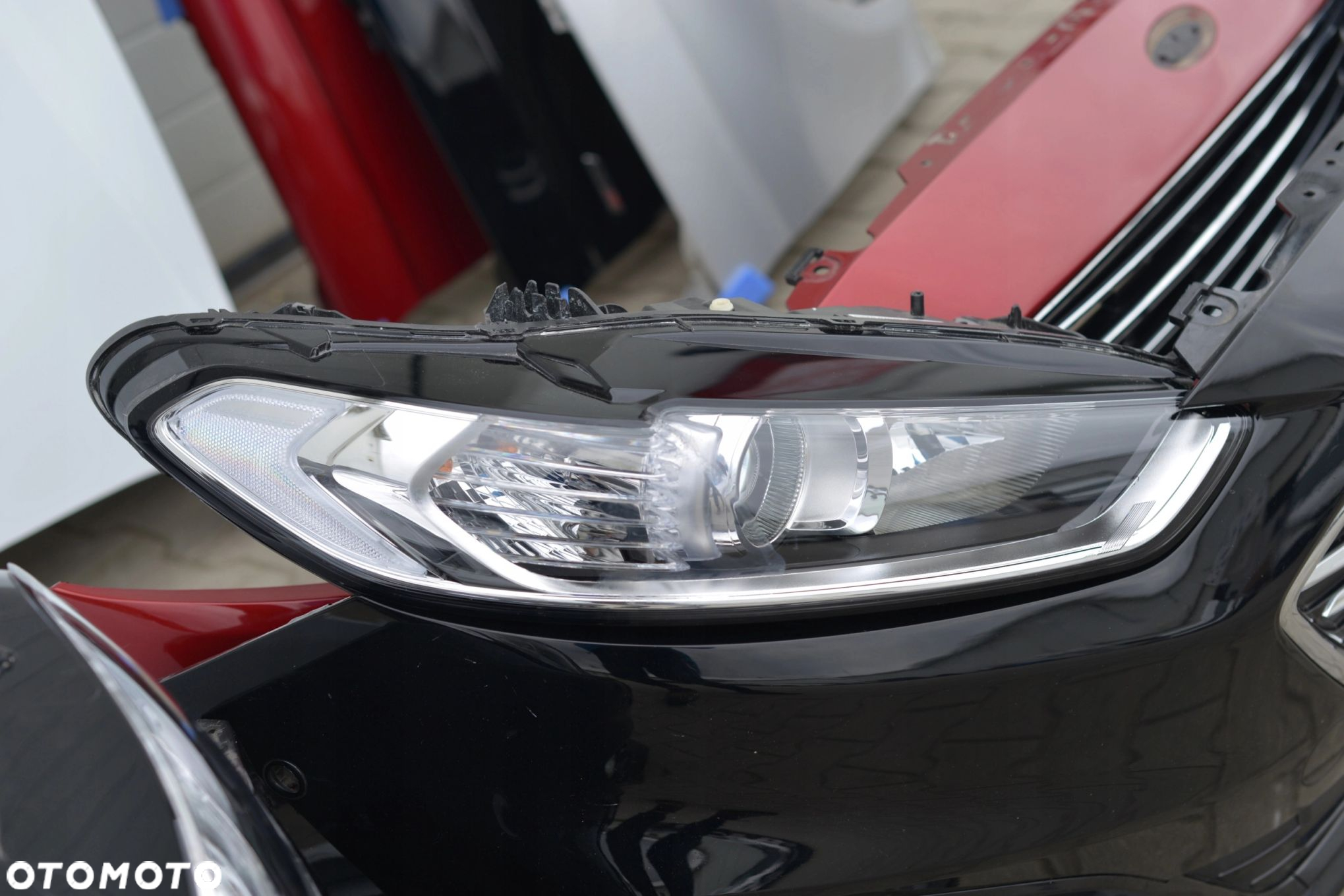 MASKA ZDERZAK GRILL BŁOTNIK LAMPA XENON PAS BELKA FORD MONDEO MK5 FUSION - 10