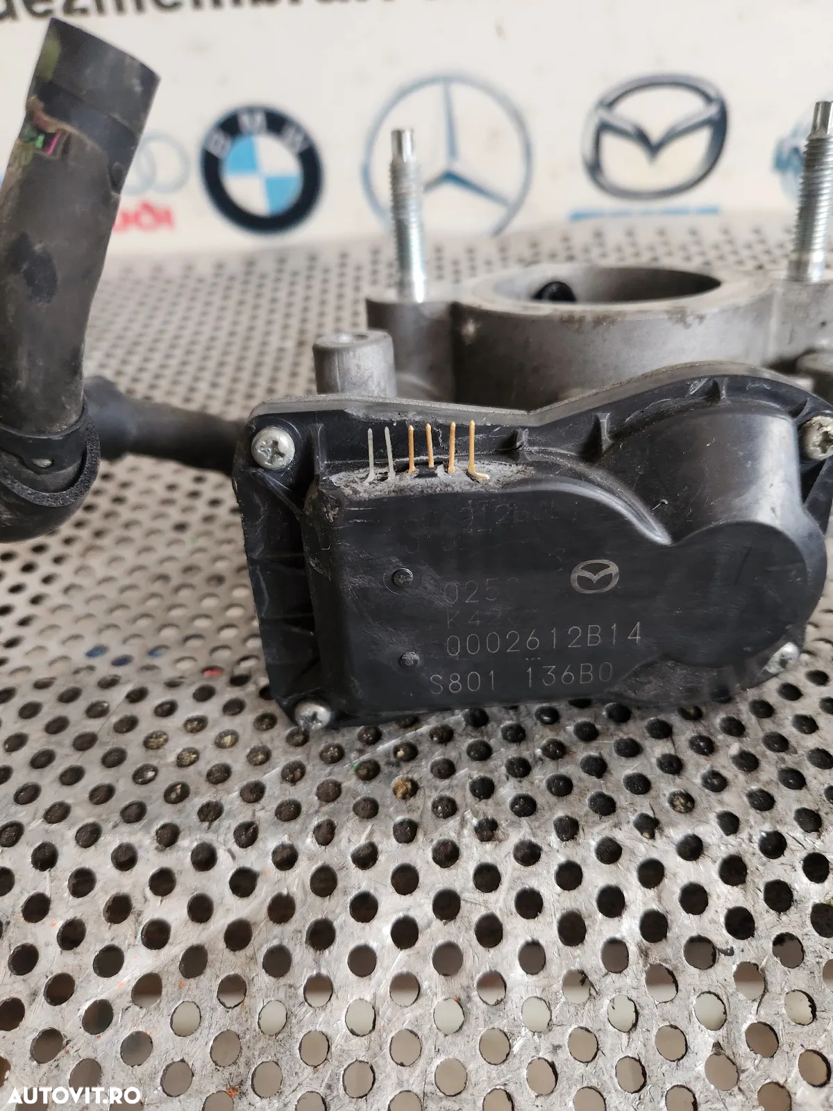 Clapeta Acceleratie Mazda 3 6 CX-3 CX-5 1.8 Diesel Skyactive Euro 6 Cod S801 136B0 Mufa Defecta - D - 8
