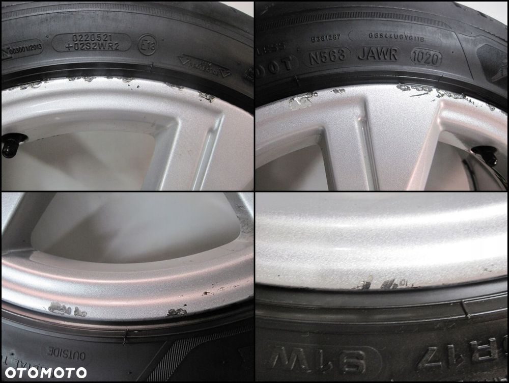 Koła felgi opony AUDI A1 82A 20r R17 -RYSY - 9