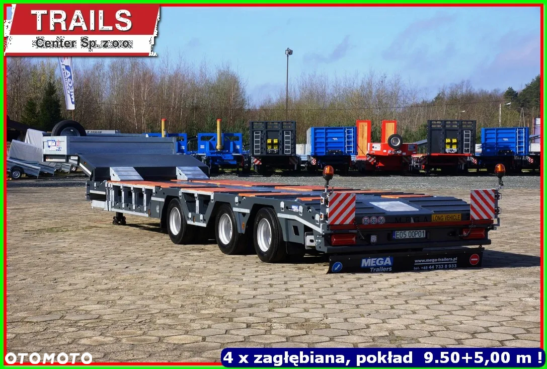 Inny Niskopodwoziowa ład. 43 T, rozciągana do 18,60 m, 4 x załębiana !!! - 9