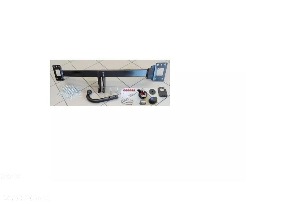 Nowy Kompletny Hak Holowniczy + Kula + Wiązka Uniwersalna + Gniazdo elektr. Bez cięcia zderzaka do Volkswagen VW Touareg od 2002 do 2017 GWARANCJA - 2