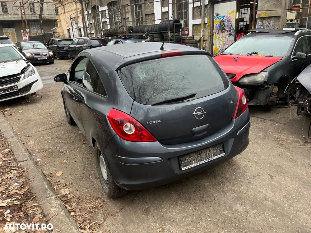 Dezmembrez Opel Corsa D coupe 2006 benzina gri inchis - 4