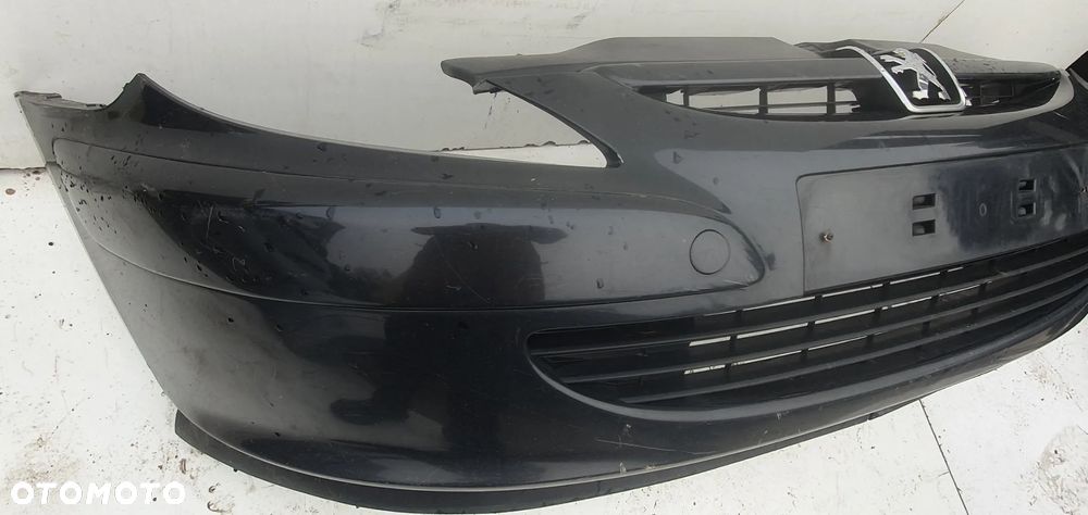 PEUGEOT 307 ZDERZAK PRZEDNI PRZÓD GRILL ORYGINAŁ - 2