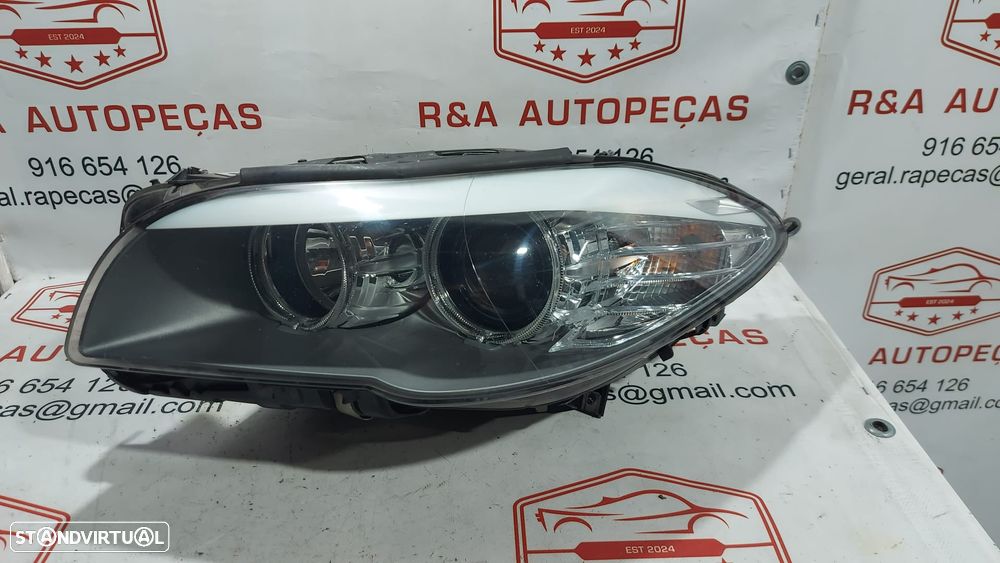 Ótica Farol Frente Frontal Esquerda BMW Série 5 F10 720324111 Original - 1