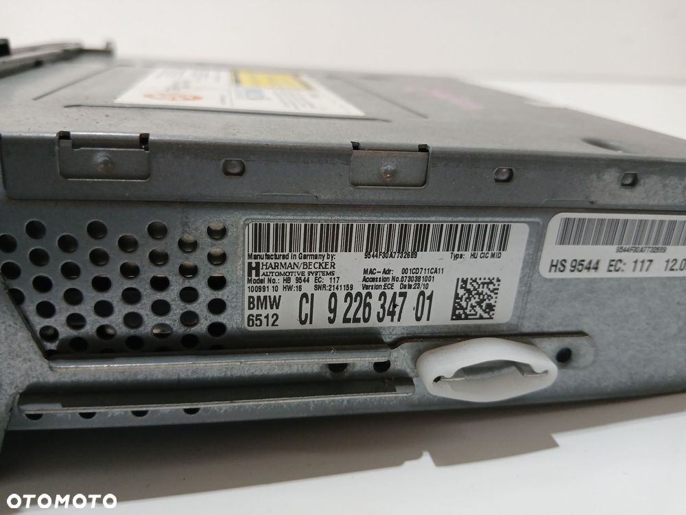 RADIO CZYTNIK NAWIGACJI BMW E90 E91 LCI 9226347 - 6