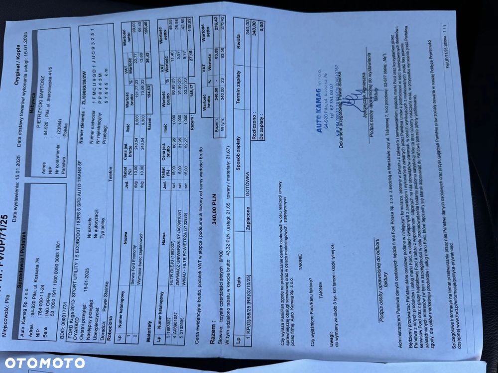 Ford Kuga 1.5 EcoBoost 4x4 SYNC - 19