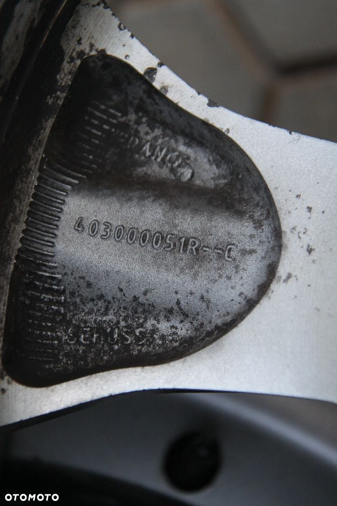 Koła Alufelgi 17 cali 5x114.3 7JX17 ET 49 RENAULT - 20