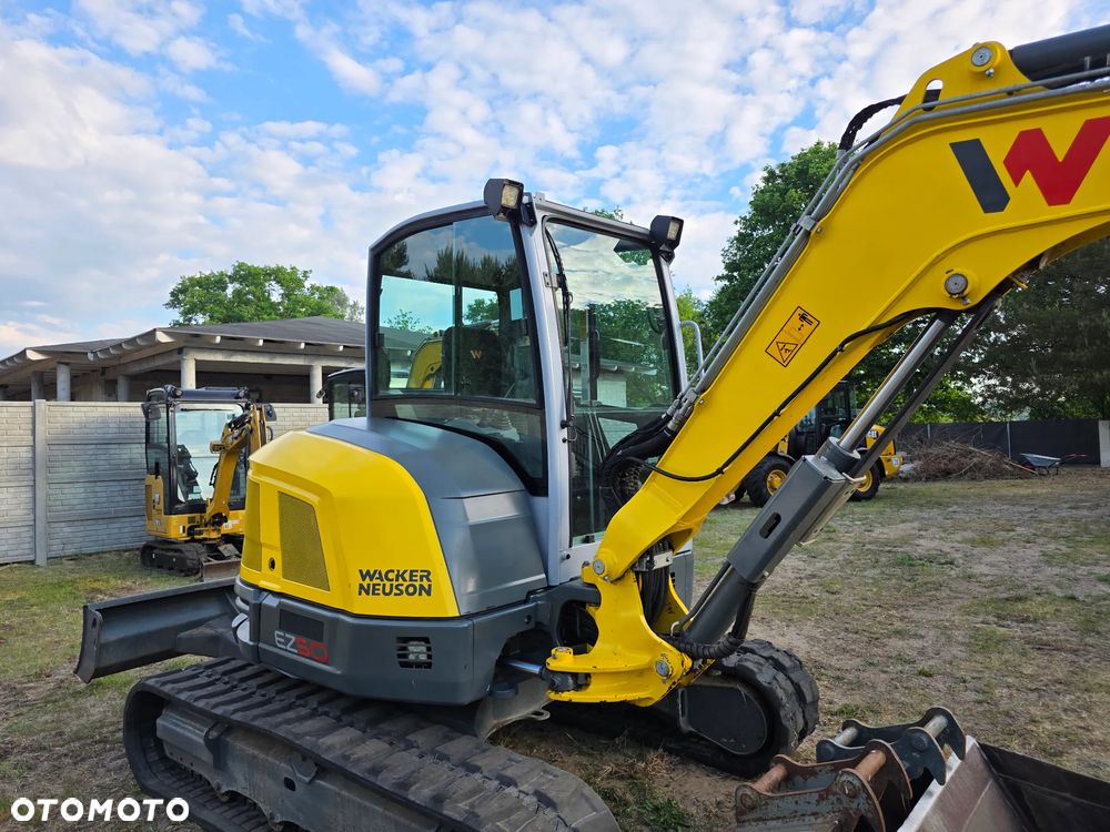 Wacker Neuson EZ50 KLIMA, DŁUGIE RAMIE, NISKI PRZEBIEG, 3 łyżki, super stan! jak CAT 305 / Yanmar Vio50 / Kubota U48 - 8