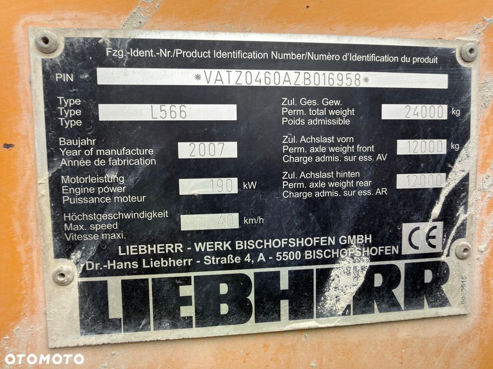 Liebherr L566 - 11