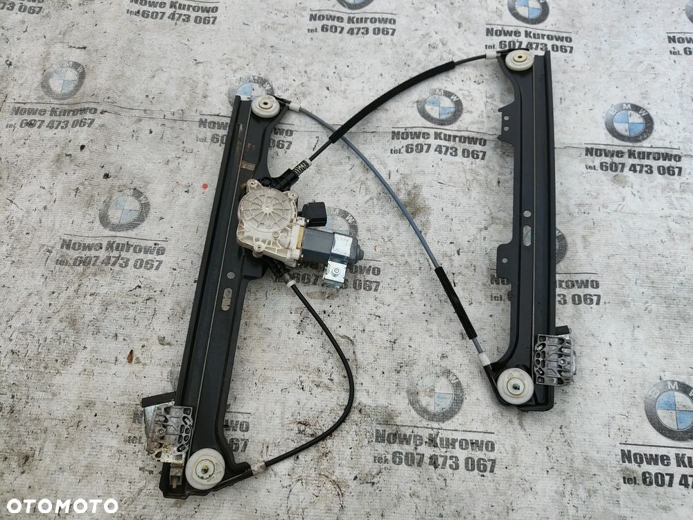 BMW E60 E61 Mechanizm podnośnik szyby Lewy przód przedni - 4