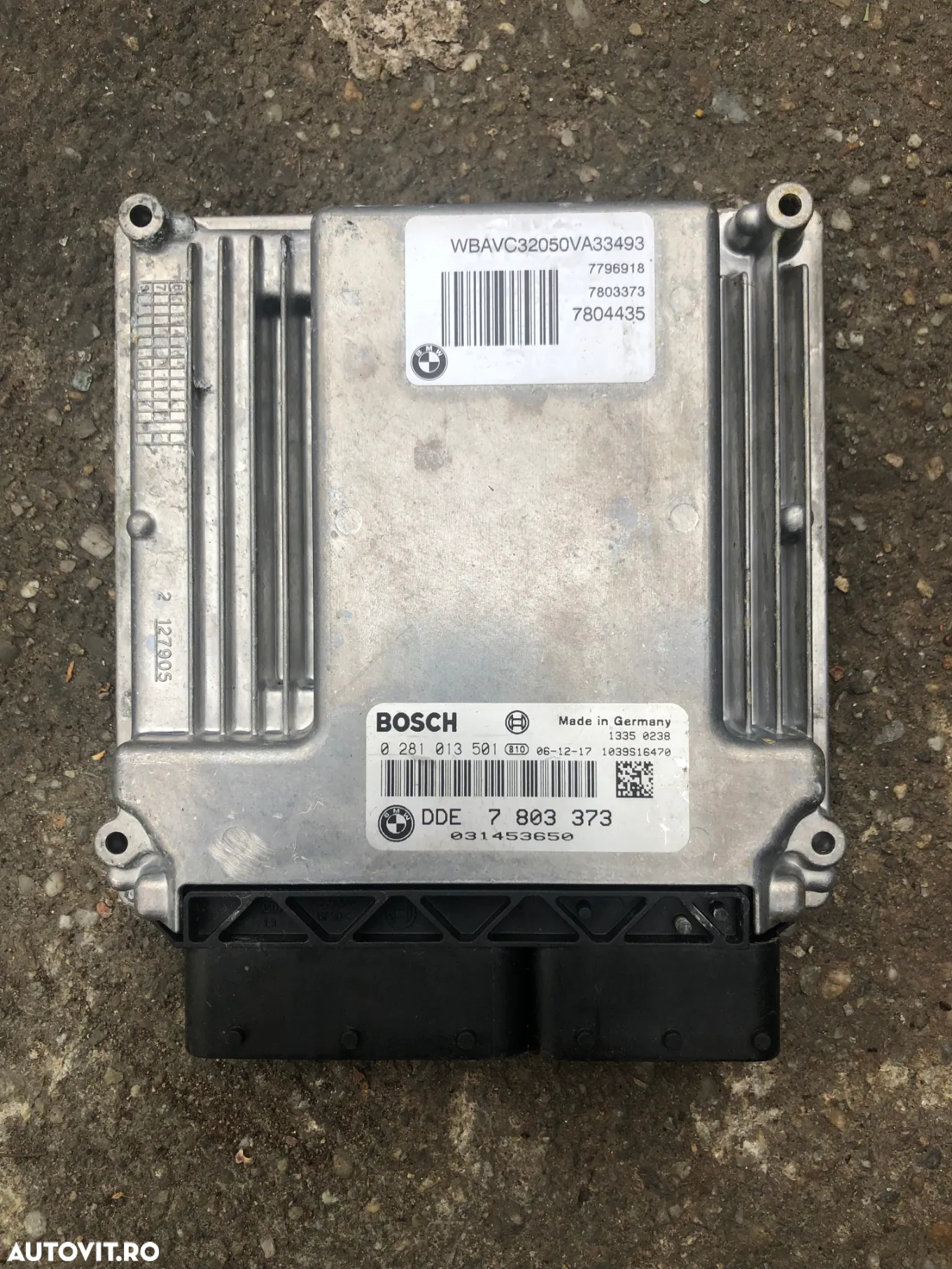 Calculator motor ECU Bmw Seria 3 E90 320D 163cp cutie automata - 2