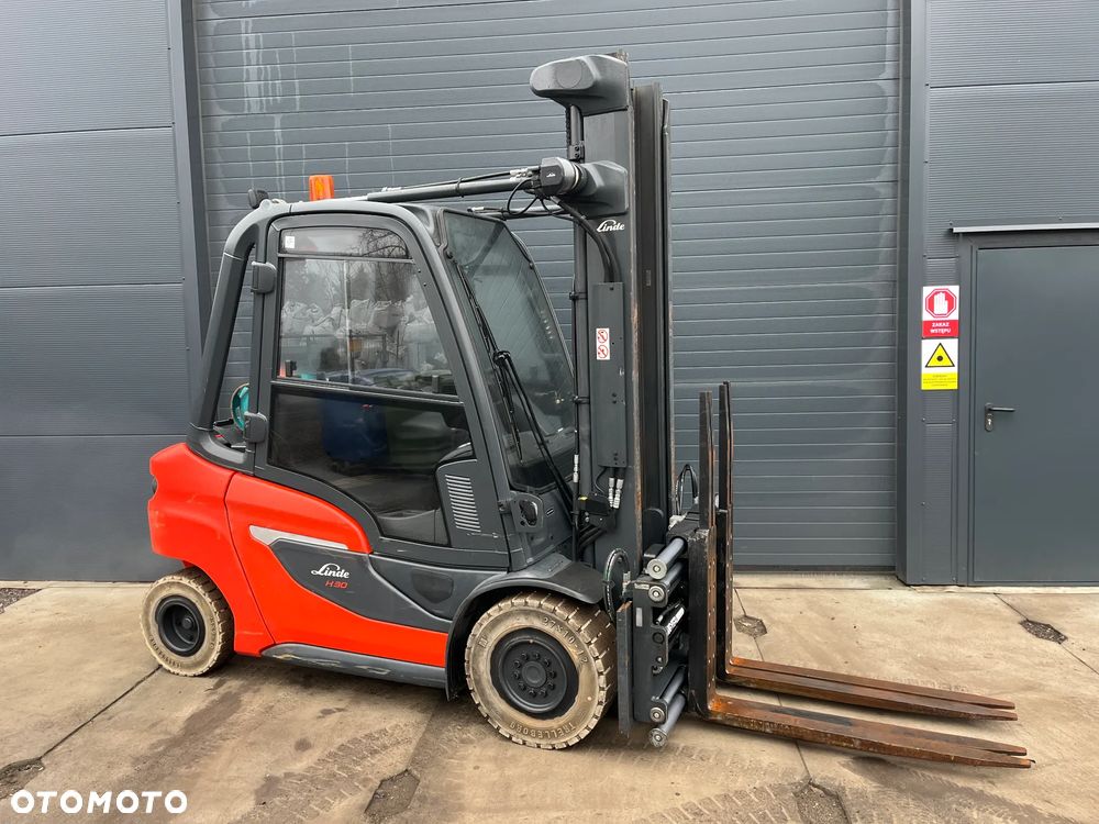Linde H30T Gaz LPG Paletyzer podwójny, pełna kabina, nowy model - 2