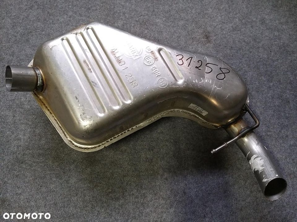 Tłumik końcowy tylny  Volvo S80 2.4 Turbo Diesel 01-06     31258 P ALU - 1