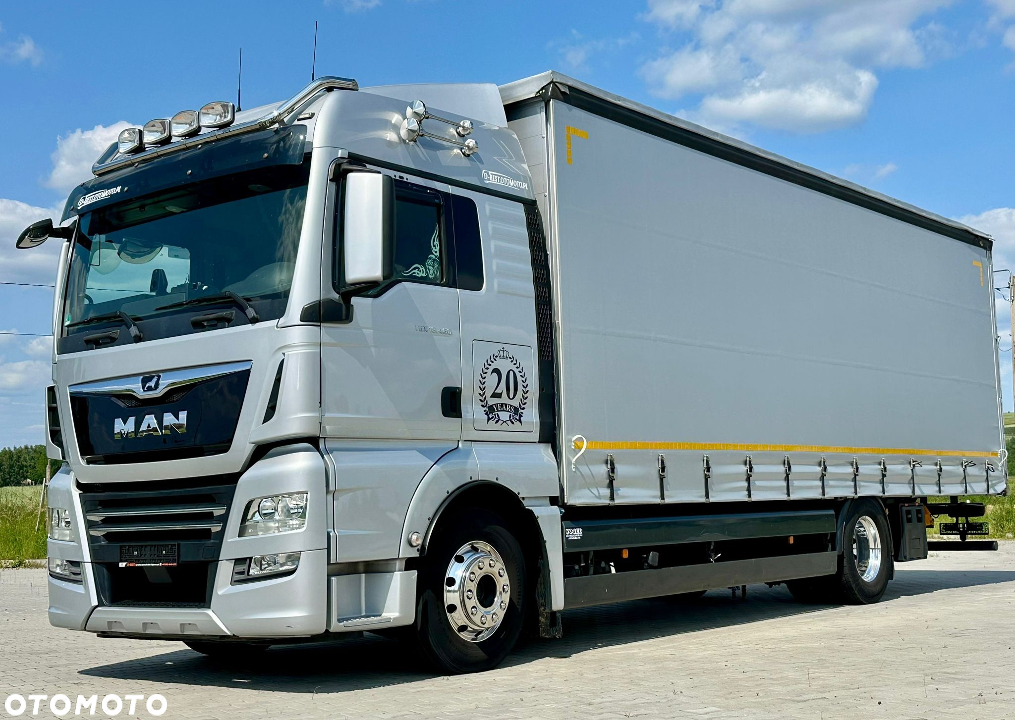 MAN TGX 18.460 / FIRANKA / 20 EUROPALET / ALUSY / SKÓRY / 260 TYS KM / 2019 ROK / Z NIEMIEC - 2