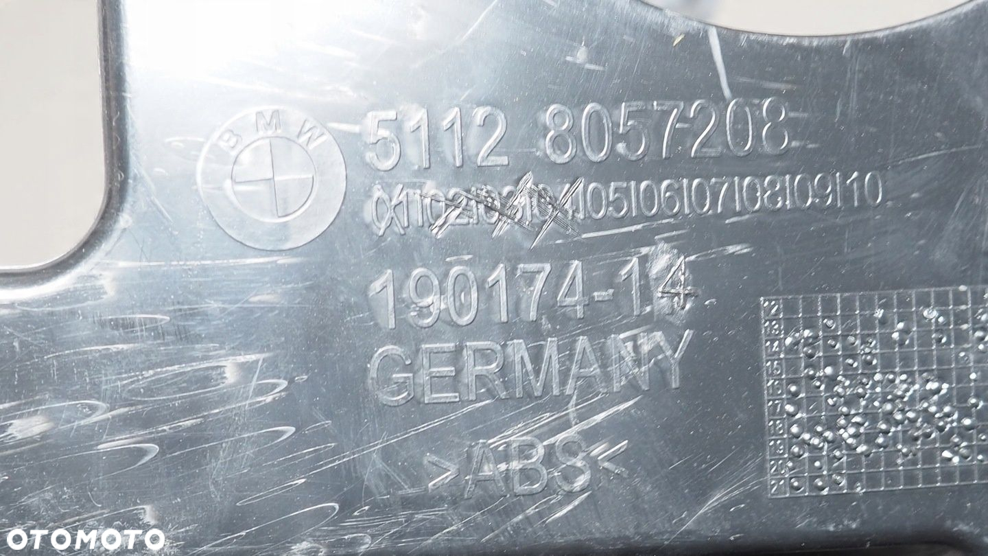 BMW 3 F34 M Pakiet ślizg zderzaka prawy tył 8057208 - 4