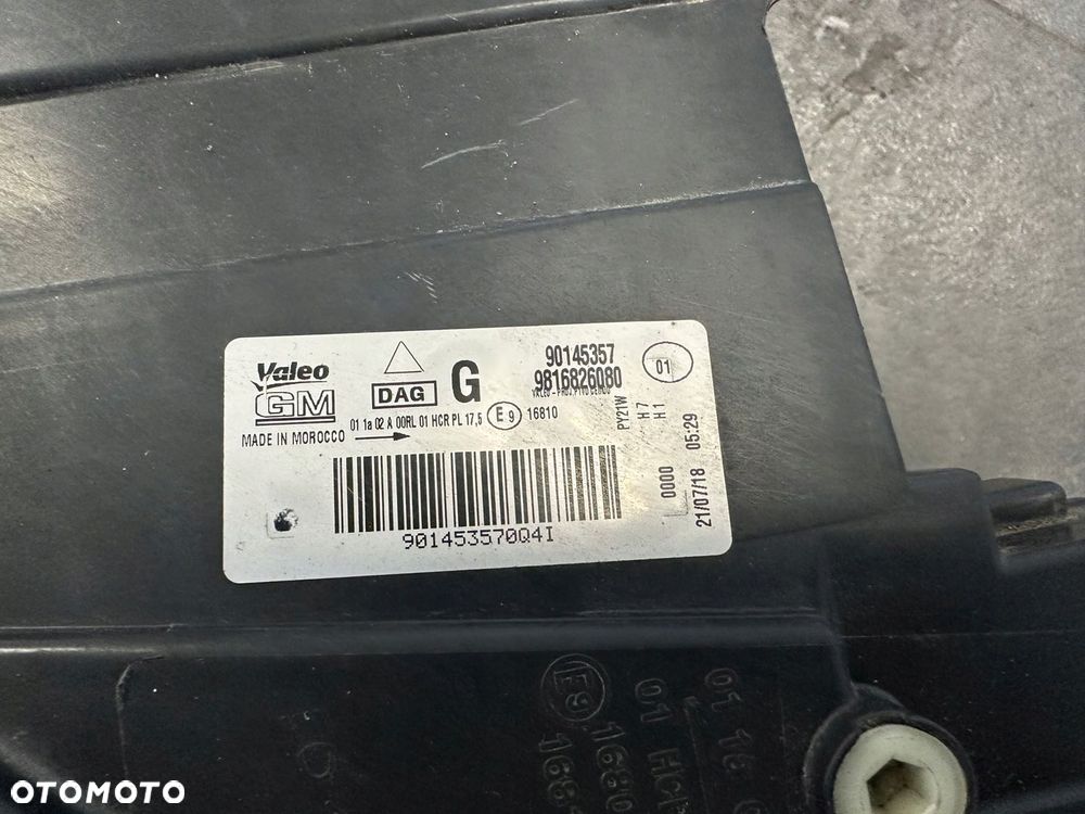 OPEL COMBO E LAMPA PRZÓD PRZEDNIA LEWA - 7