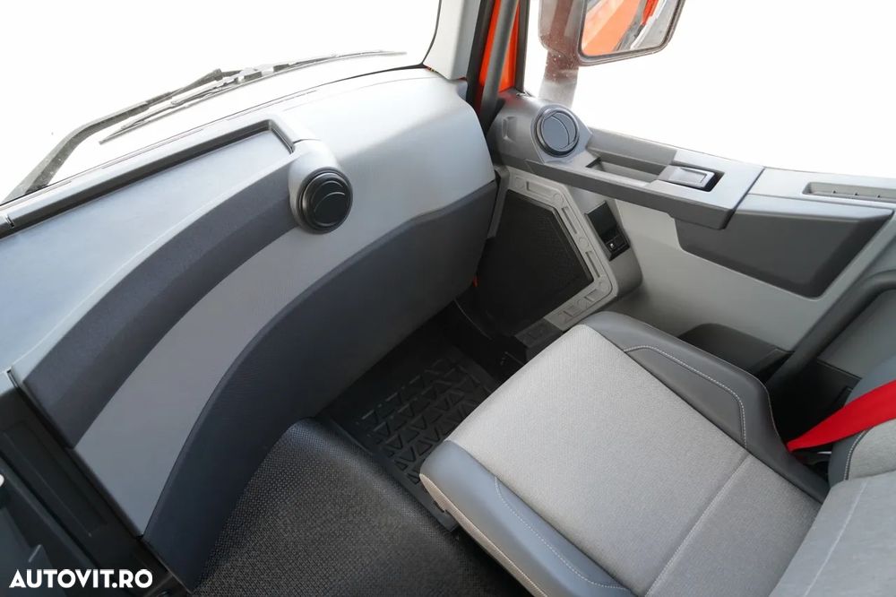 Renault C 430 / 6x4 / LIVRARE 6.2 M + CUPTOR HIAB X-DUO 188 / EXTENSIE 15 M / RADIOCOMANDĂ / FURCĂ / ROTATOARE - 33