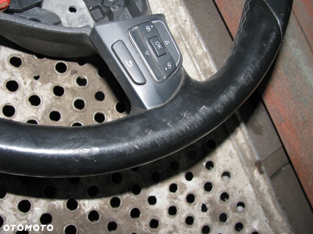 KIEROWNICA SKÓRA MULTIFUNKCYJNA VOLKSWAGEN JETTA 5C GOLF TOURAN 5C0419091AK - 2