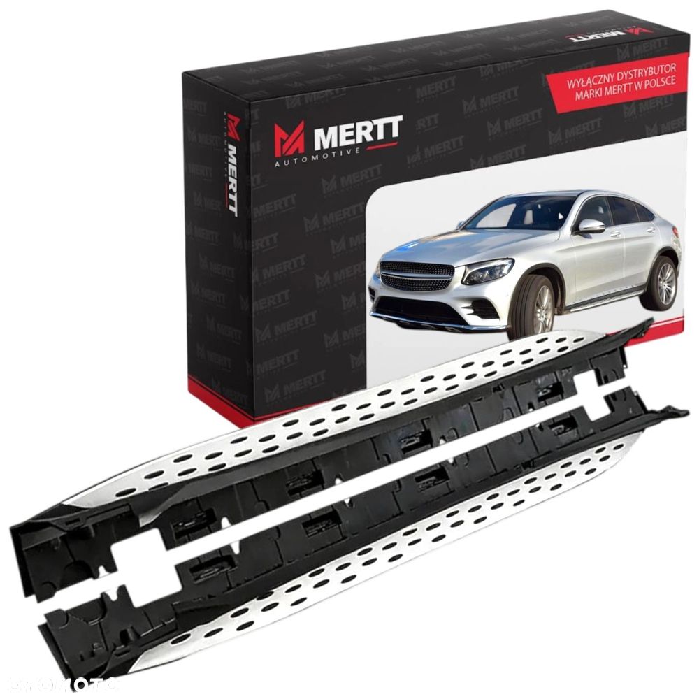 Stopnie progi boczne boki LISTWY NAKŁADKI PROGU Mercedes GLC X253 W253 - 2