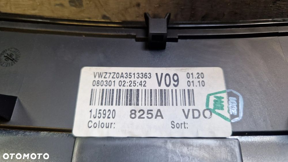 VOLKSWAGEN BORA 2.0 LICZNIK 1J5920825A - 3