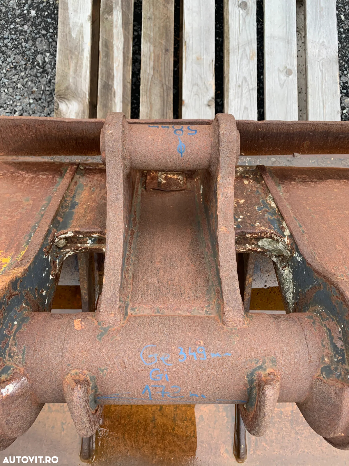Cupa Taluz Sistem Retromatic Miniexcavator de 7.5 - 10 Tone, latime de 1500 mm - 9