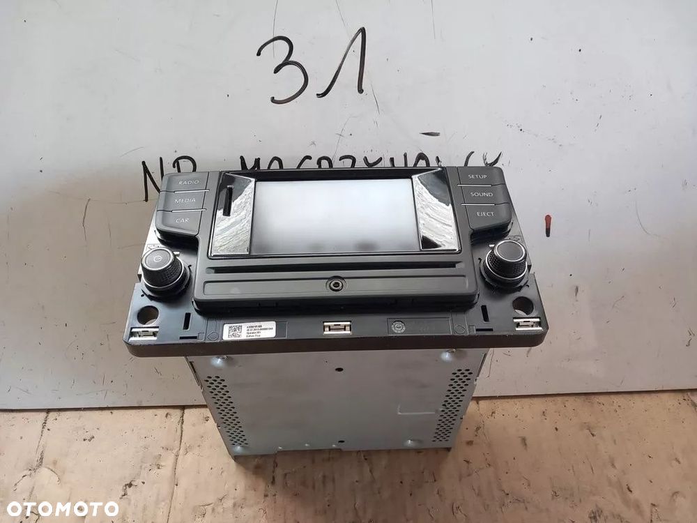 RADIO CD VW GOLF VII VW PASSAT B8 5G0035867 - 1