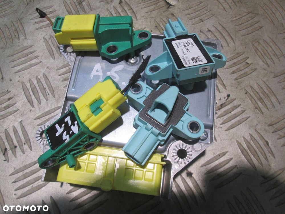 SENSOR AIRBAG PODUSZEK 8K0959655L AUDI A5 8T + CZUJNIKI UDERZENIA - 3