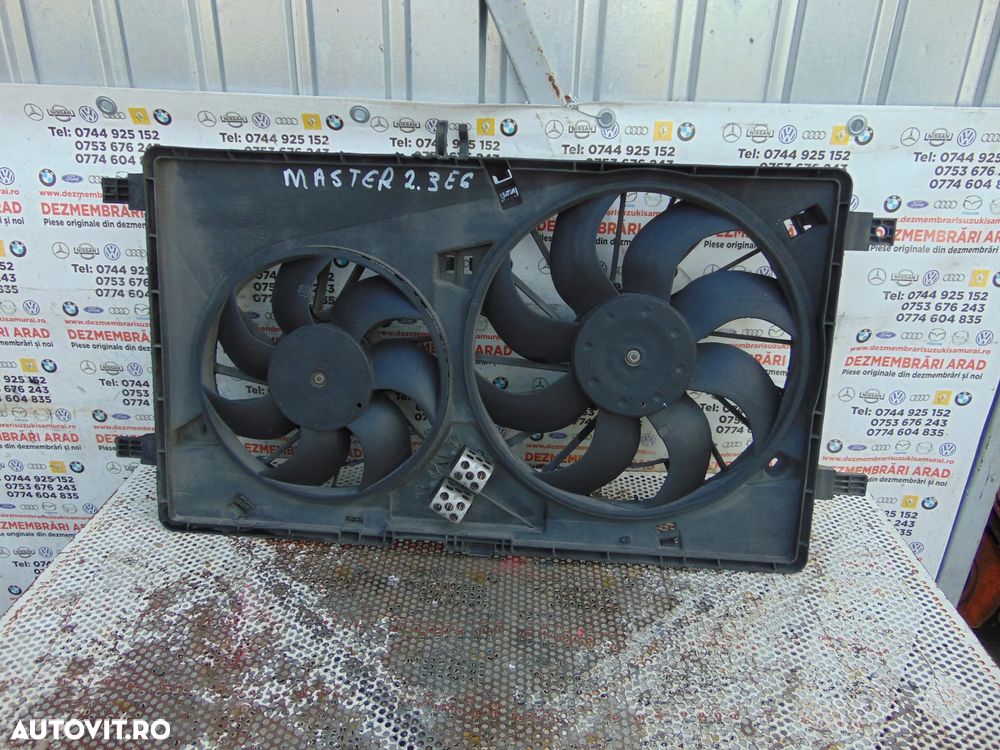 Ventilatoare Renault Master 2.3 Opel Movano Nissan nv400 2.3 ventilatoare racire cod 214812564r - 2