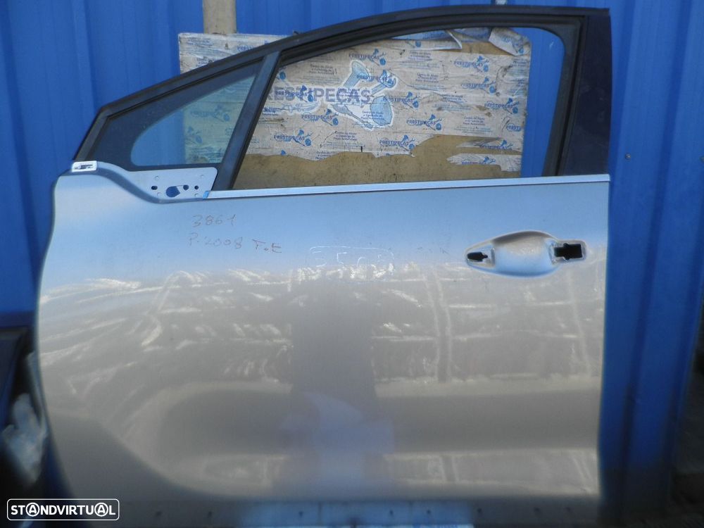 Porta POR3505 PEUGEOT 2008 2014 1.6HDI 92CV 5P CINZA FE - 1