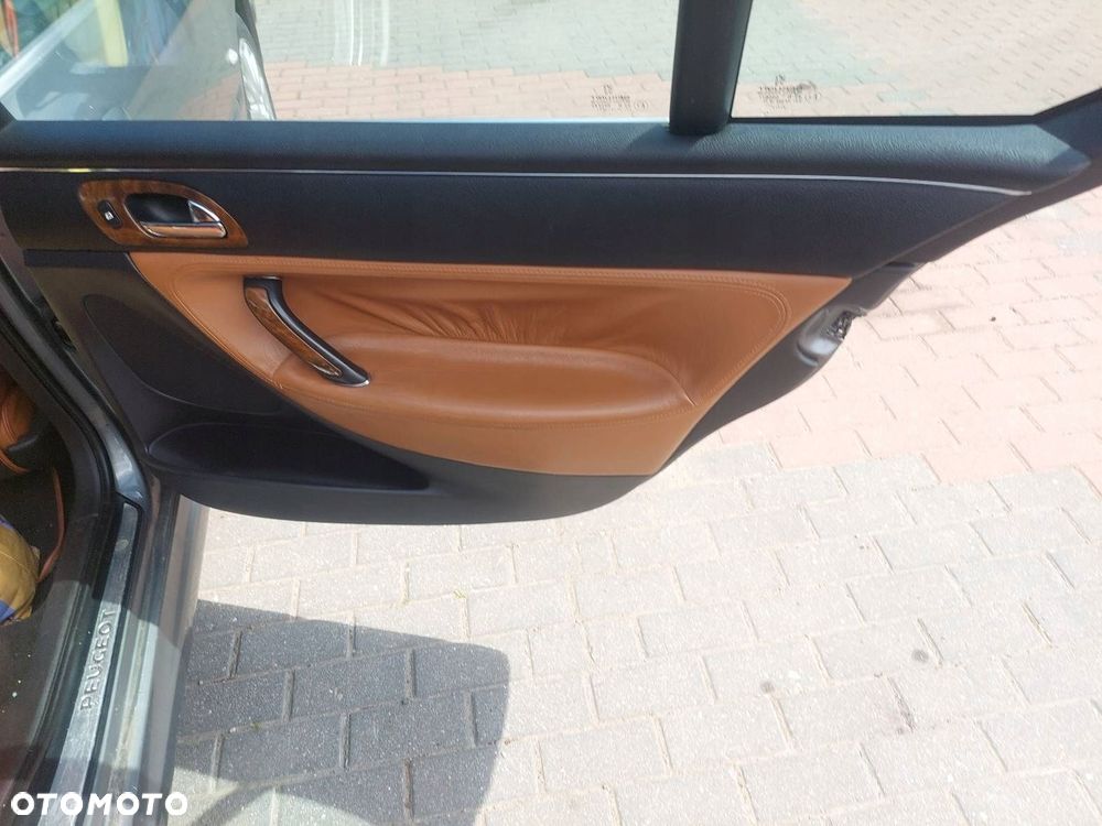 FOTELE KOMPLET LEWY PRAWY KANAPA TYŁ BOCZKI PODŁOKIETNIK  PEUGEOT 607 - 9