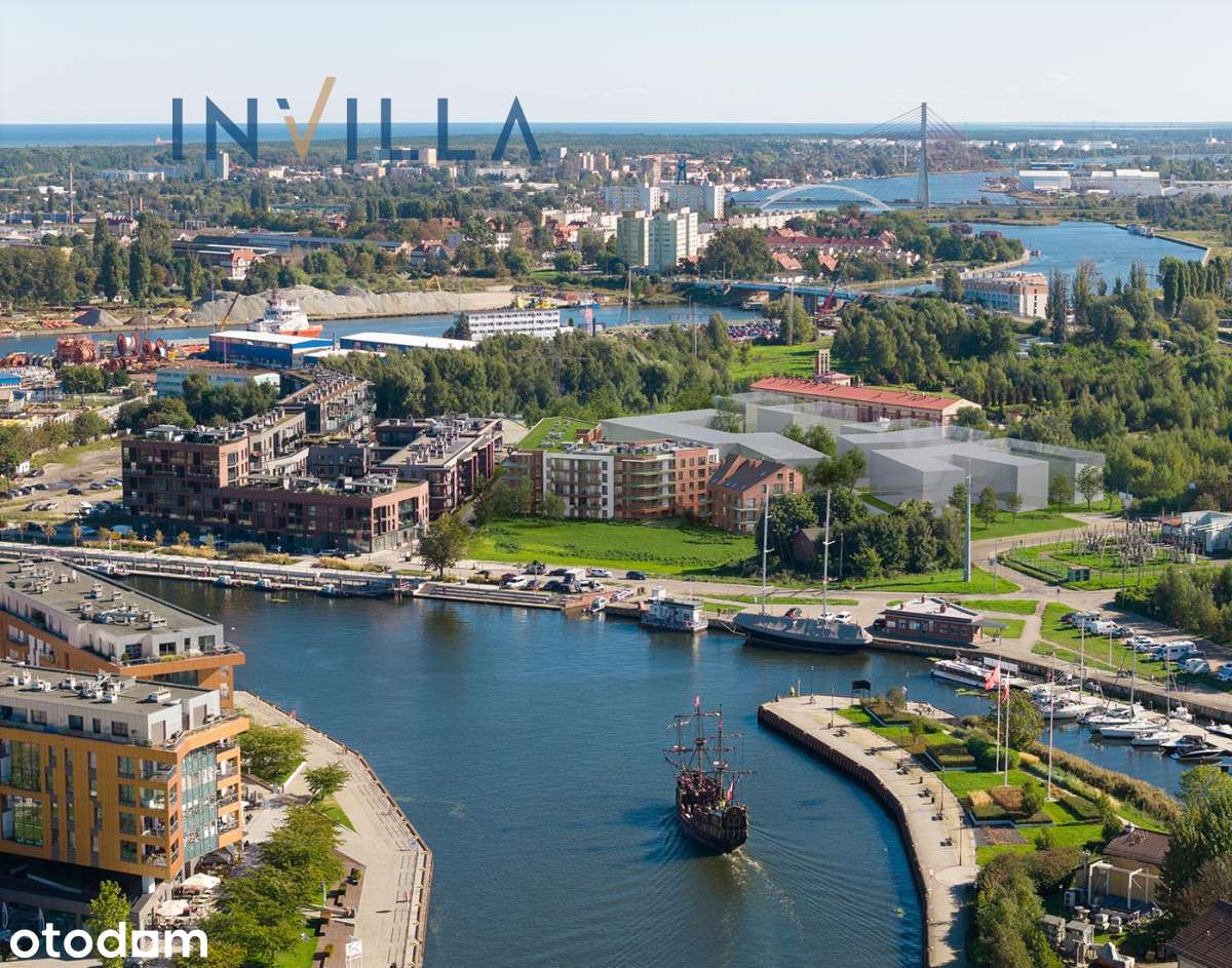 Apartament w Nowej Inwestycji nad Motławą |gedania