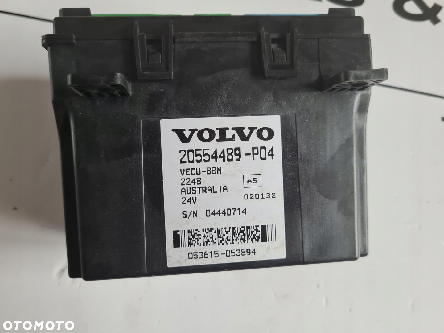 STEROWNIK KOMPUTER VECU BBM VOLVO FH FM 9 12 13 16 20554489 - 3