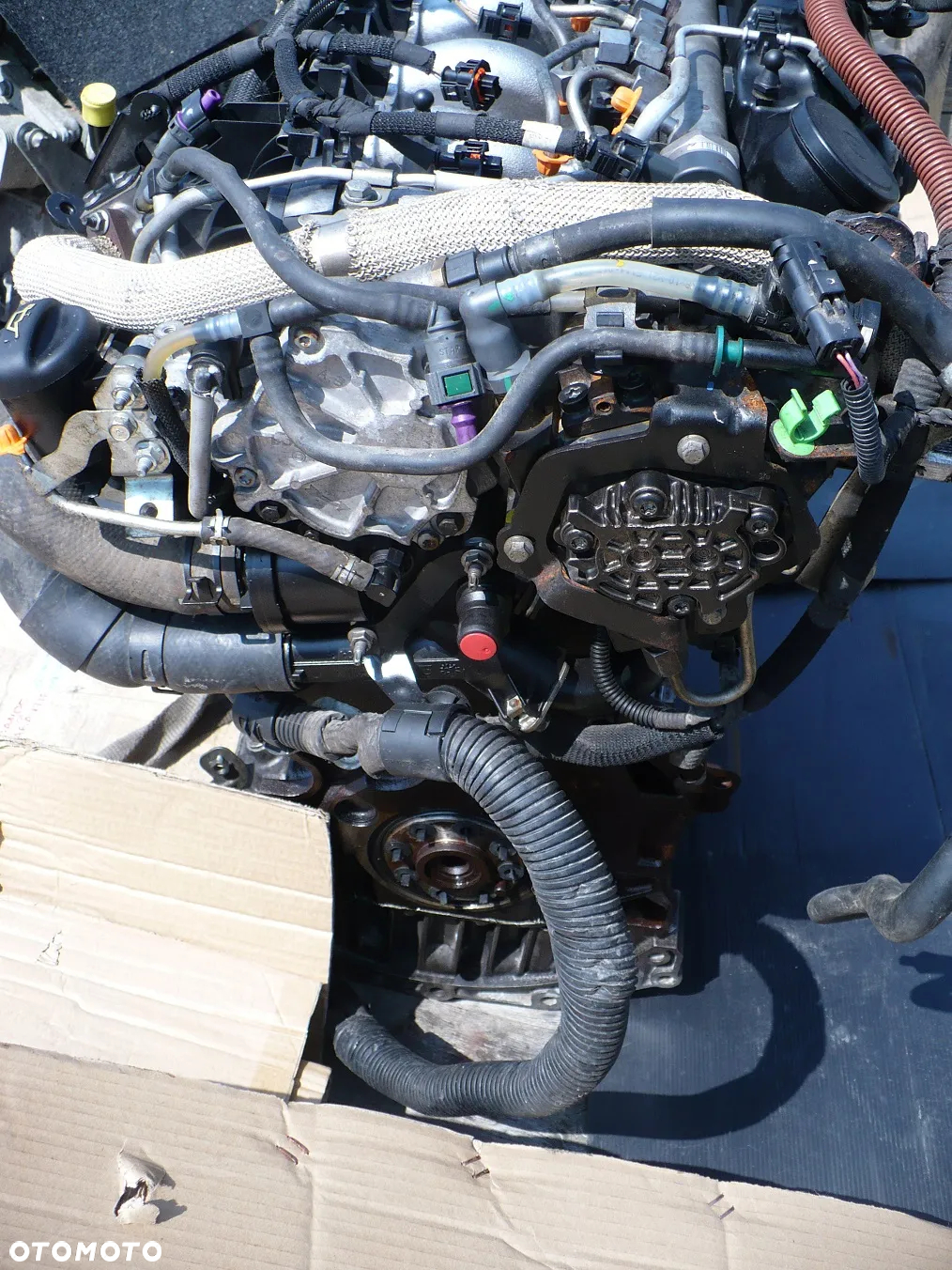 citroen peugeot 2.2hdi 10DZ55 4HN SILNIK 63TYS. PRZEBI. EU. - 8