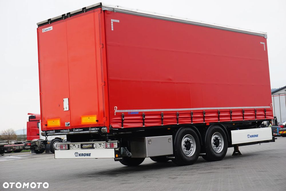 Krone TANDEM / DŁ. 7,3 M / BURTO - FIRANKA / 18 PALET - 18