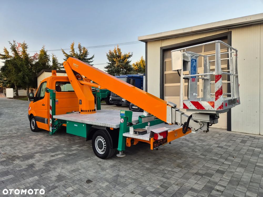 Mercedes-Benz Sprinter 311 CDI Podnośnik koszowy ESDA TL2200 22m Zwyżka z Niemiec - 4