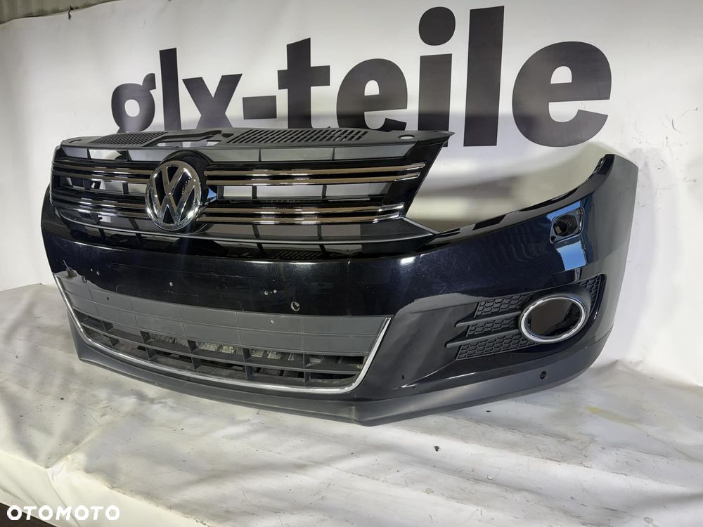 Vw Tiguan 5N Lift Zderzak Przód Przedni 6xPDC SPRYSK. LC9X 11-15 5N0807221K - 2