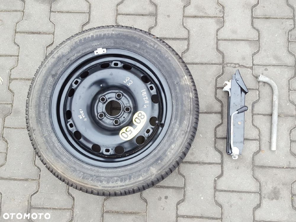 SEAT IBIZA 6J IV 08r- VW POLO 6R FABIA II KOŁO ZAPASOWE 15 5X100 LEWAREK