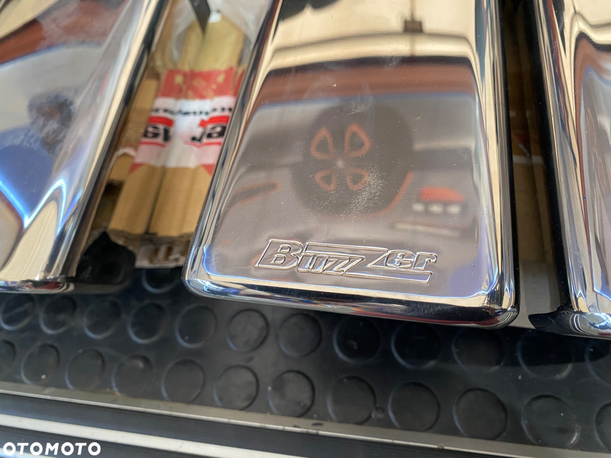 Buzzer PODWÓJNA KOŃCÓWKA WYDECHU RURY WYDECHOWEJ PROSTOKĄTNA 2 x PODWÓJNE KOŃCÓWKI  WYDECHU  PROSTOKĄTNE FIRMY BUZZER prostokąt długa długie z kwasówki blachy nierdzewnej Kwasówka blacha nierdzewna bus do busa Renault Trafic Mercedes vito Volkswagen vw t5 ford custom transit Toyota proace - 10
