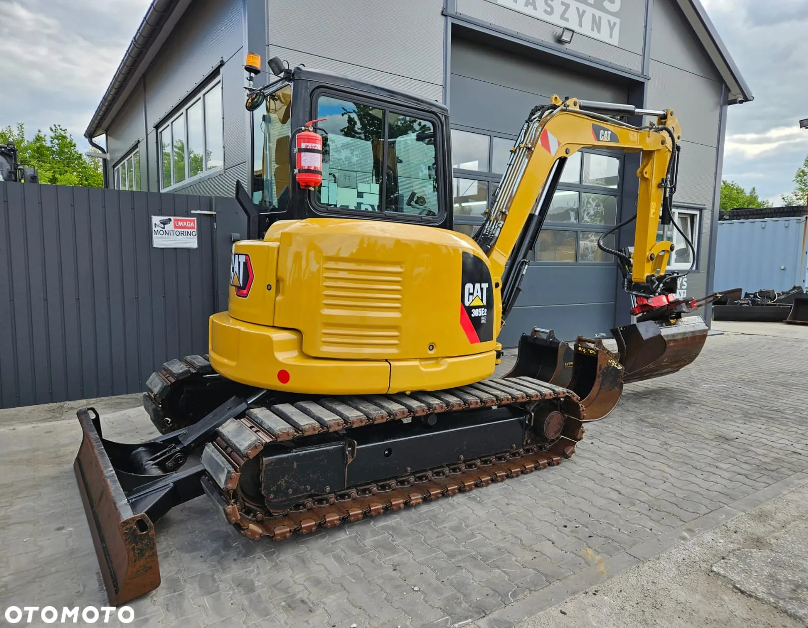 Caterpillar MINIKOPARKA CAT CATERPILLAR 305 E2 305.5 305.5E E2 2017R. KLIMATYZACJA ROTOTILT - 7
