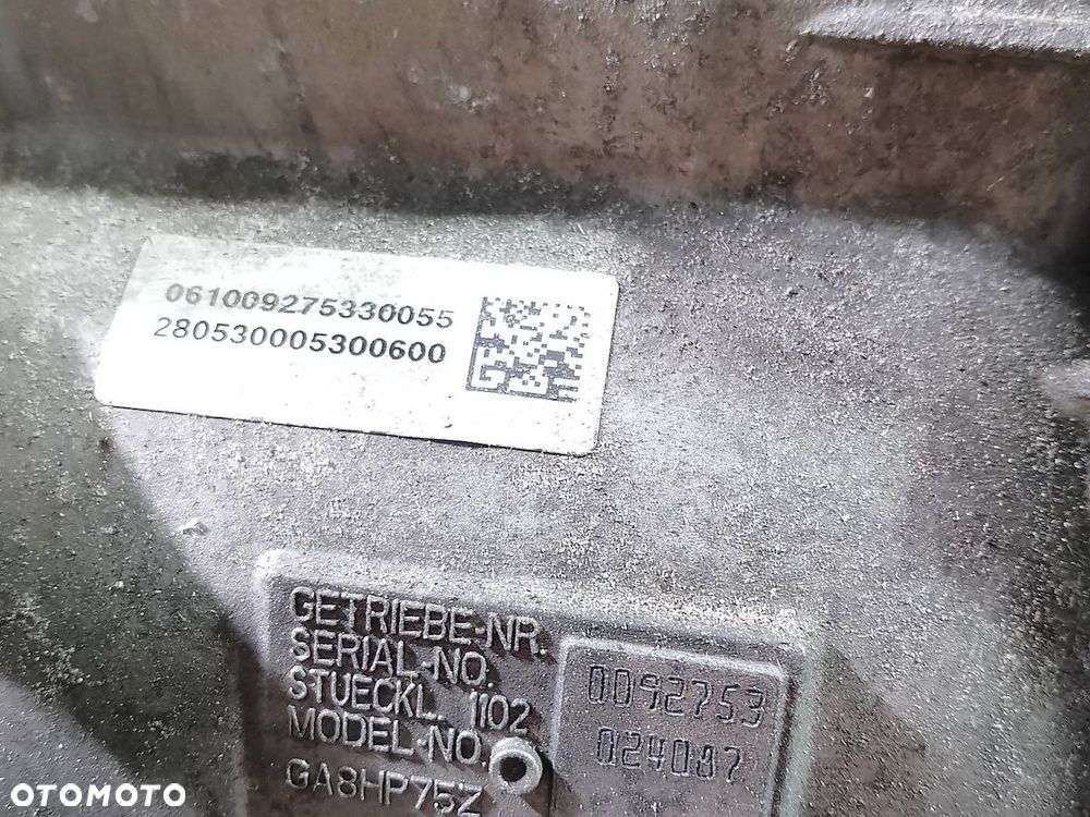SKRZYNIA BIEGÓW AUTOMAT ALFA ROMEO STELVIO 00463374830 2.9 V6 - 9